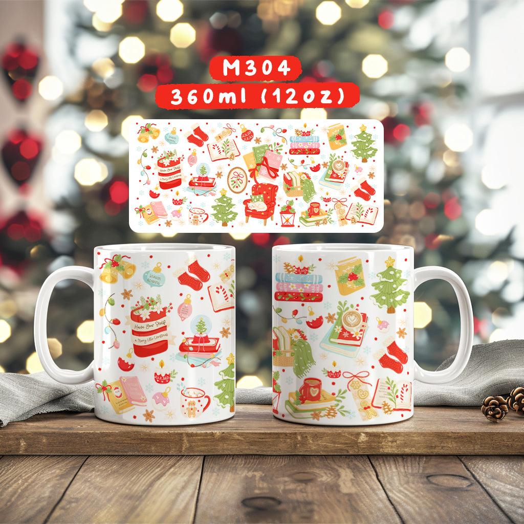 Ly sứ góc nhỏ giáng sinh - M304