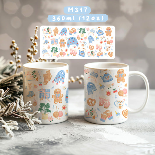 Ly sứ giáng sinh ấm áp - M317