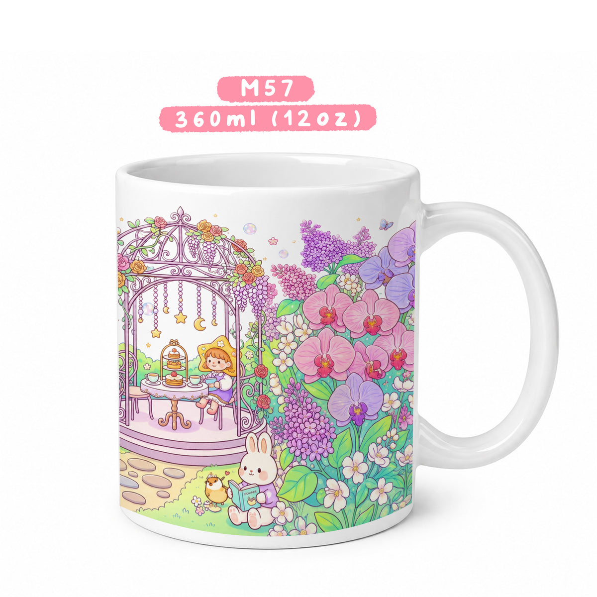 Ly sứ Khu vườn hoa của thỏ - M57