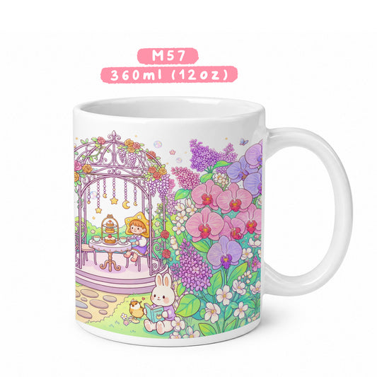 Ly sứ Khu vườn hoa của thỏ - M57