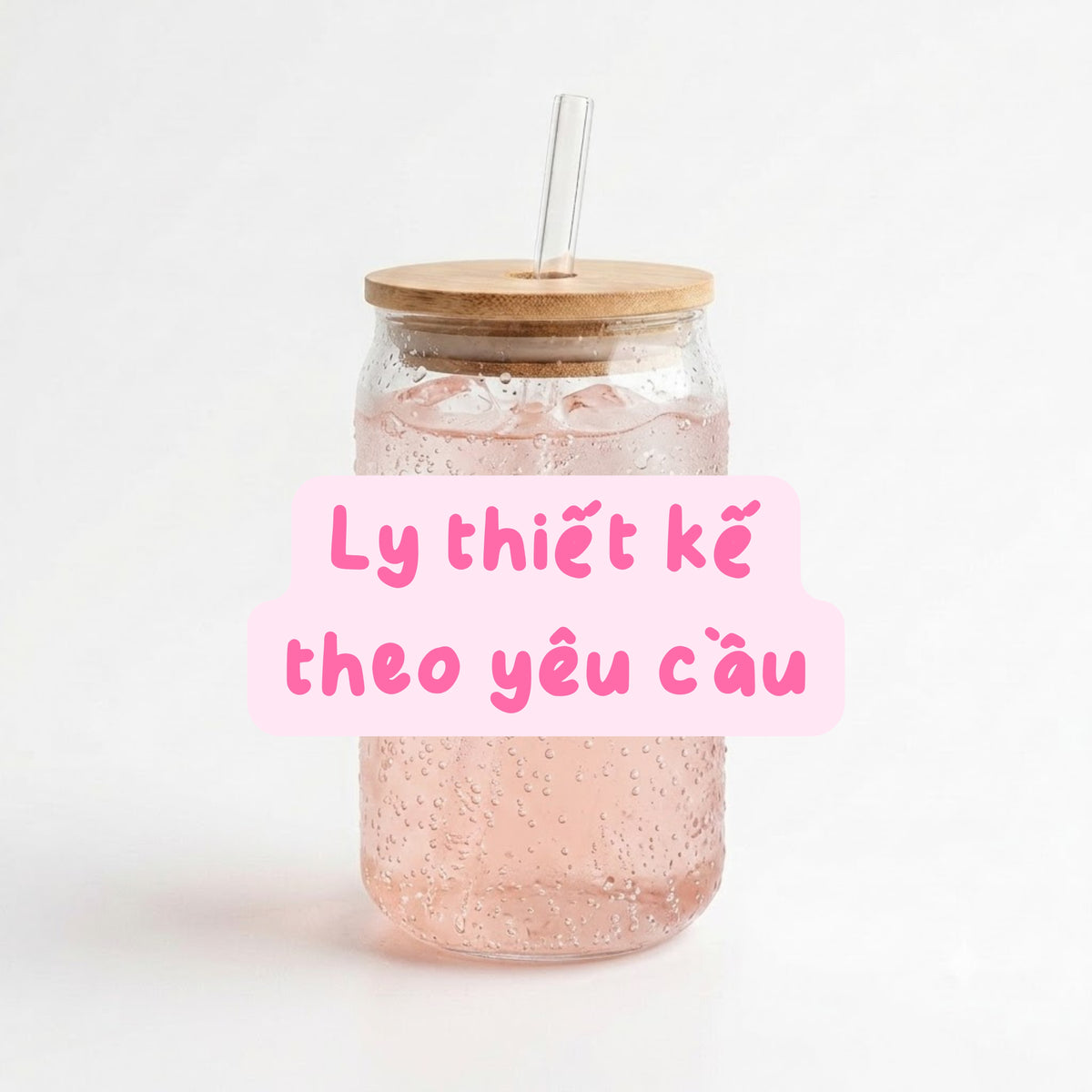 Ly thuỷ tinh - thiết kế theo yêu cầu - Lesouff